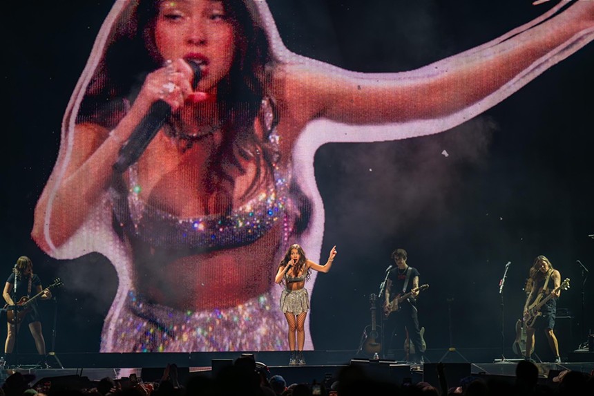 Olivia Rodrigo performing in Denver July 30.