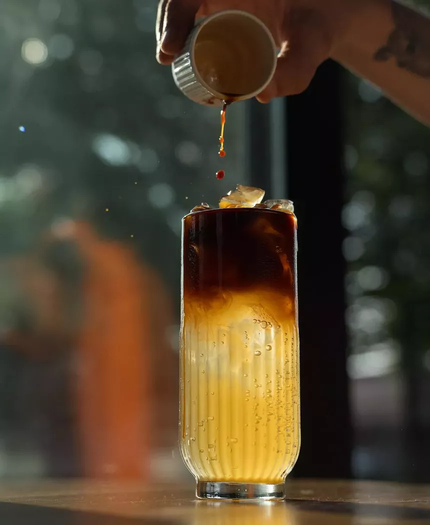 an espresso and tonic