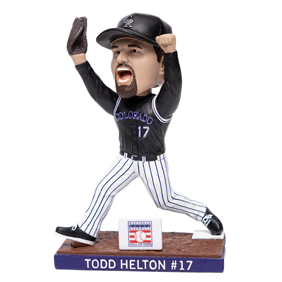Todd Helton hall of fame bobblehead
