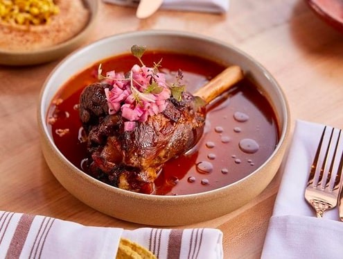 braised lamb shank