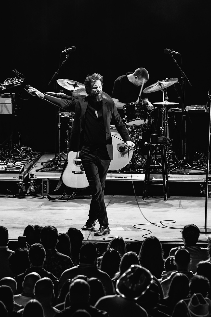 Father John Misty opened the evening with his signature jazz rock ballads. Jason Myers (@memorandum_media)