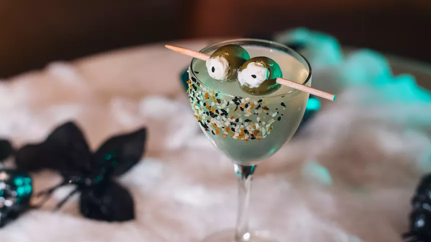a martini