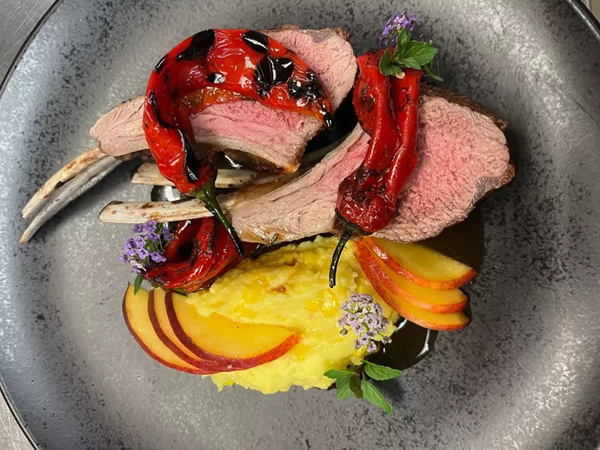 a lamb dish