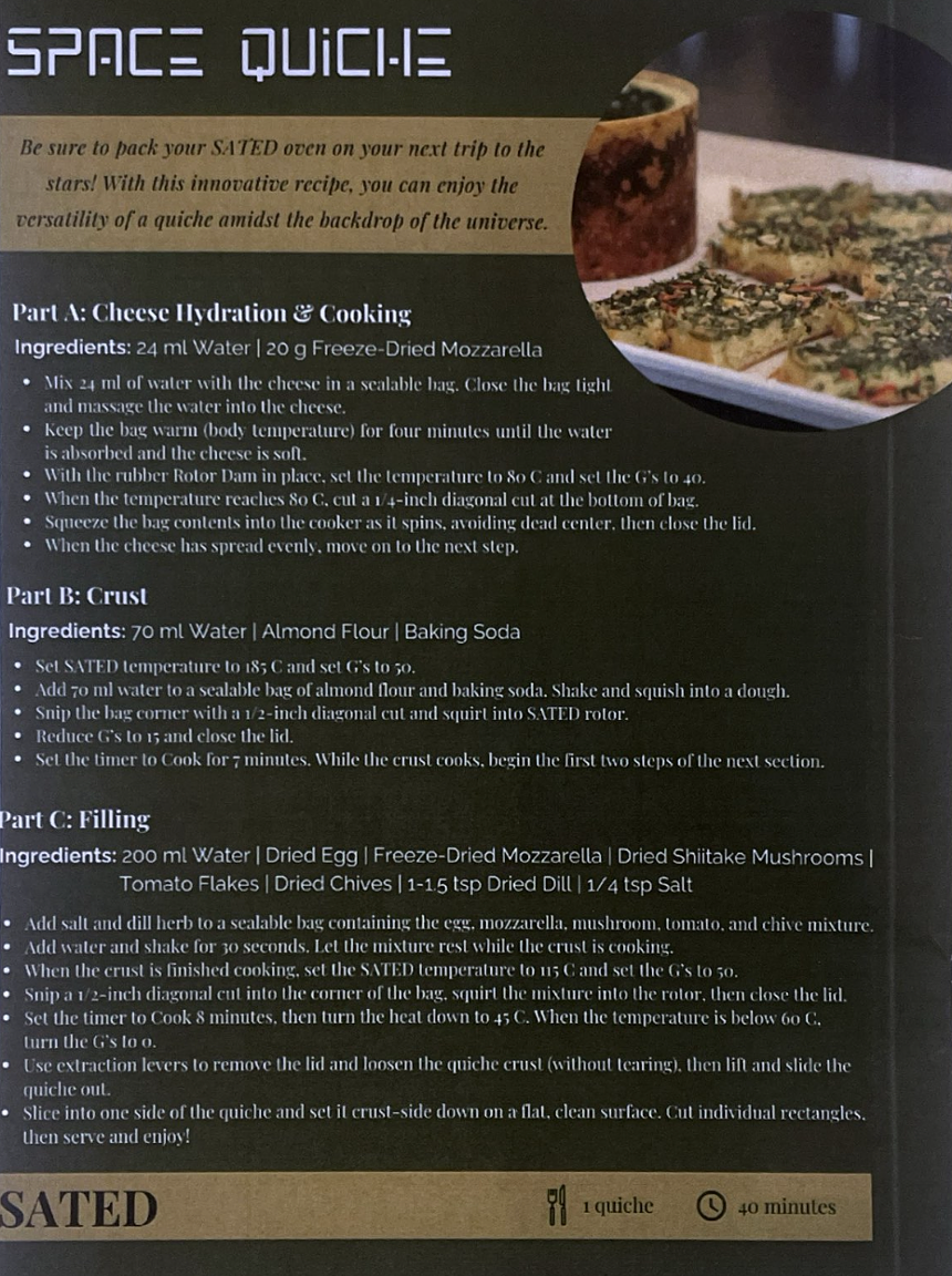 a graphic of a recipe