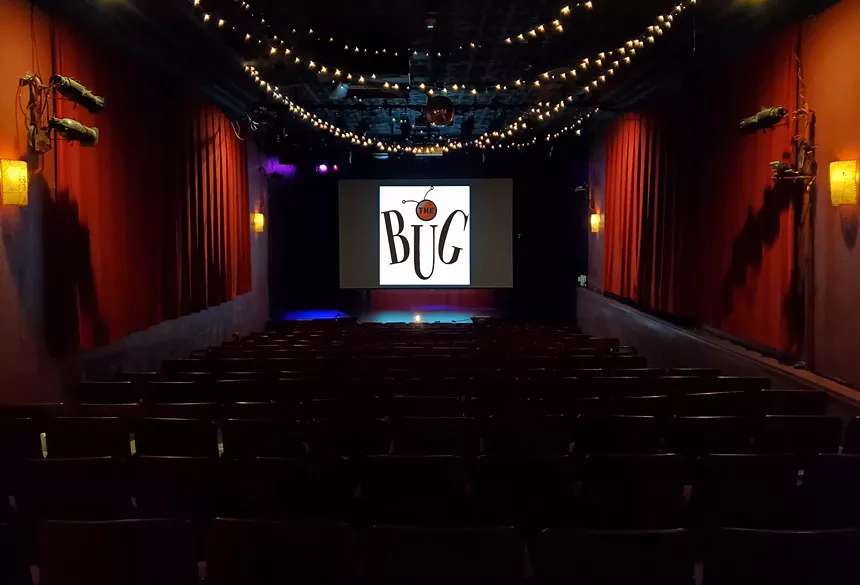 inside of of the bug theatre in denver