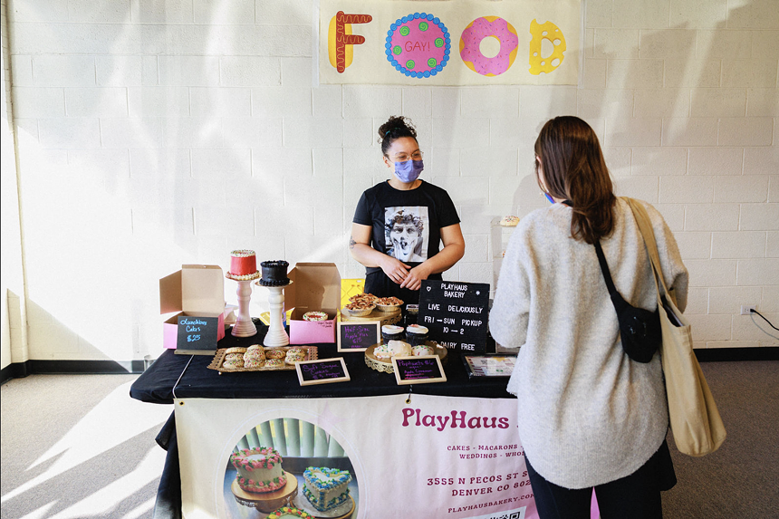 a pop-up bakery