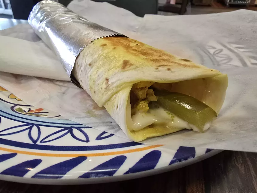 chicken shwarma wrap