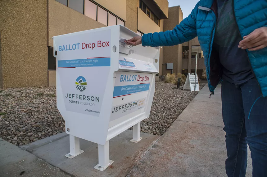 election ballot box