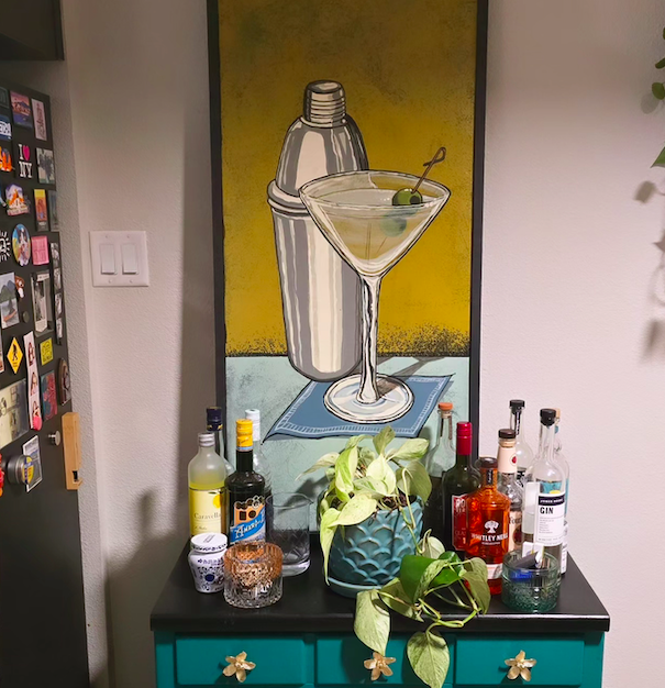 martini painting