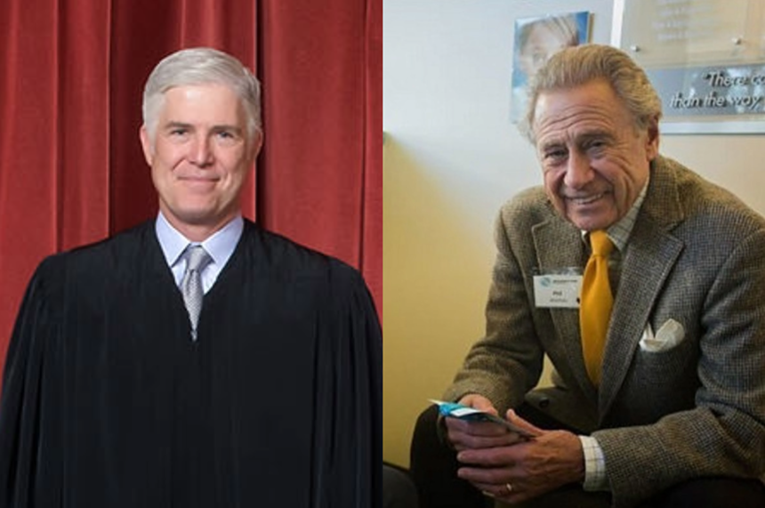 judge next to man in suit