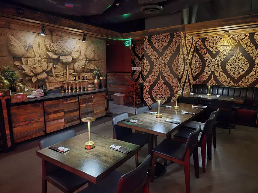 tables inside a restaurant