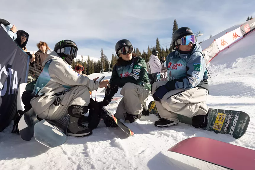 Japan Snowboarders Await Results