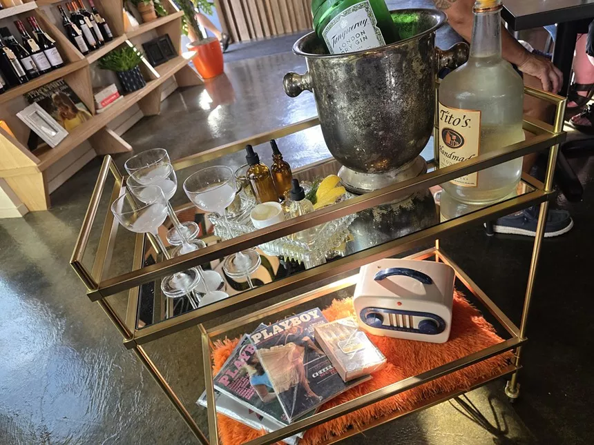 martini cart
