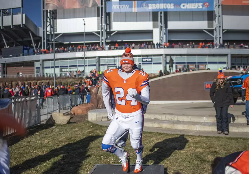 fan at Empower field