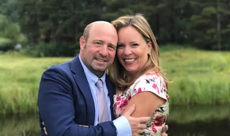 couple posting for a photo