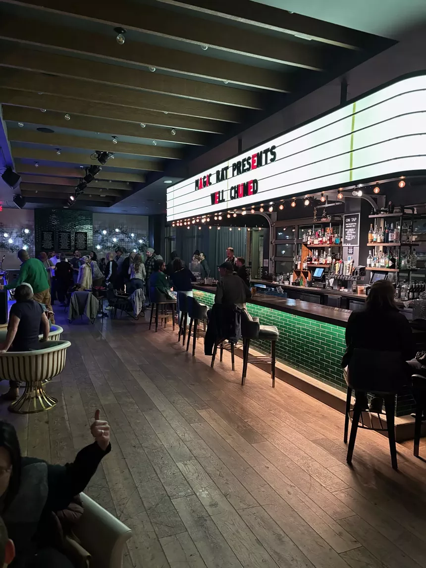 inside music venue magic rat in fort collins, colorado