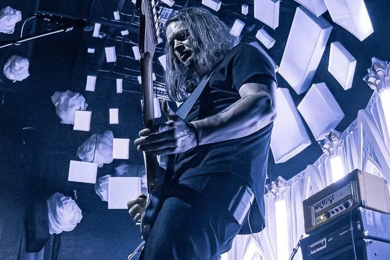 Brandon Richier playing a guitar