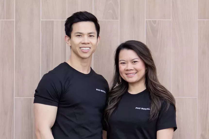 couple in black t-shirts