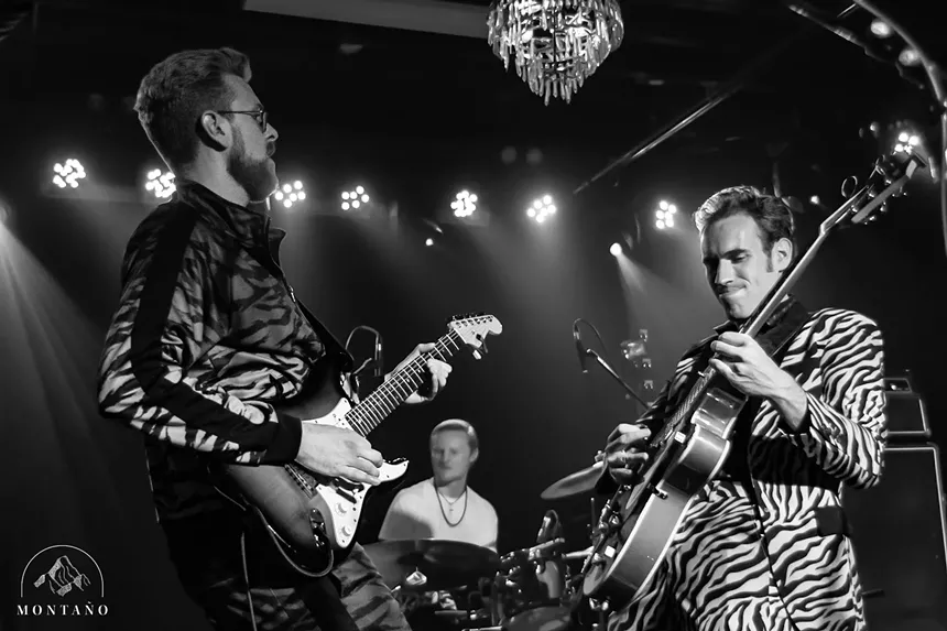 funk band on stage