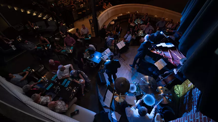 the interior of nocturne in denver