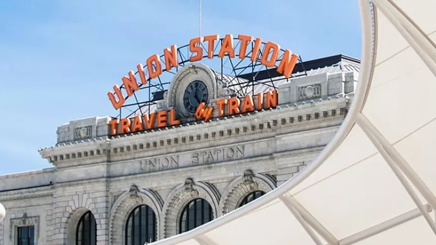train station exterior
