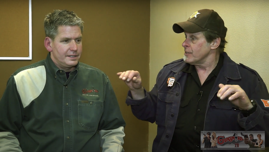 Rich Wyatt and Ted Nugent