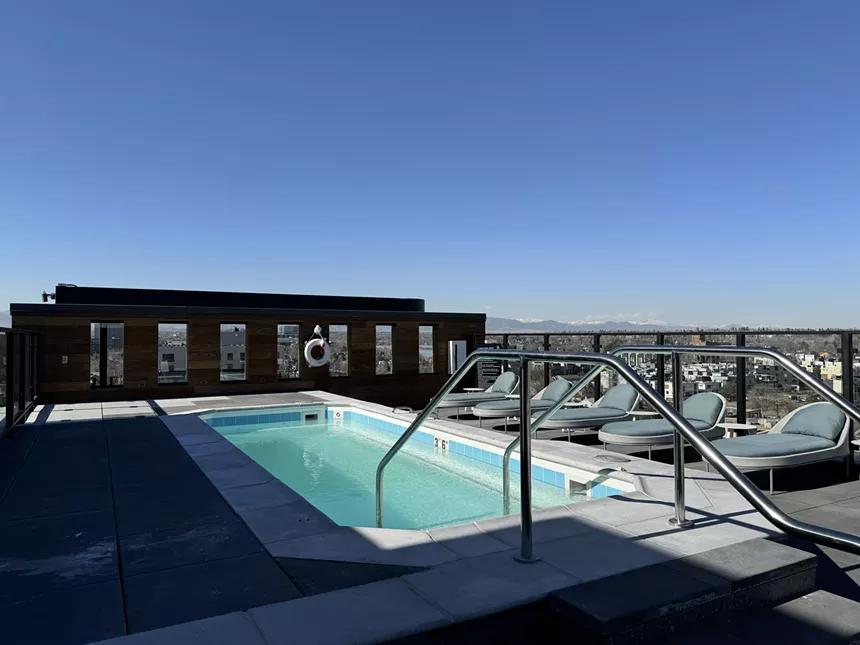 rooftop pool