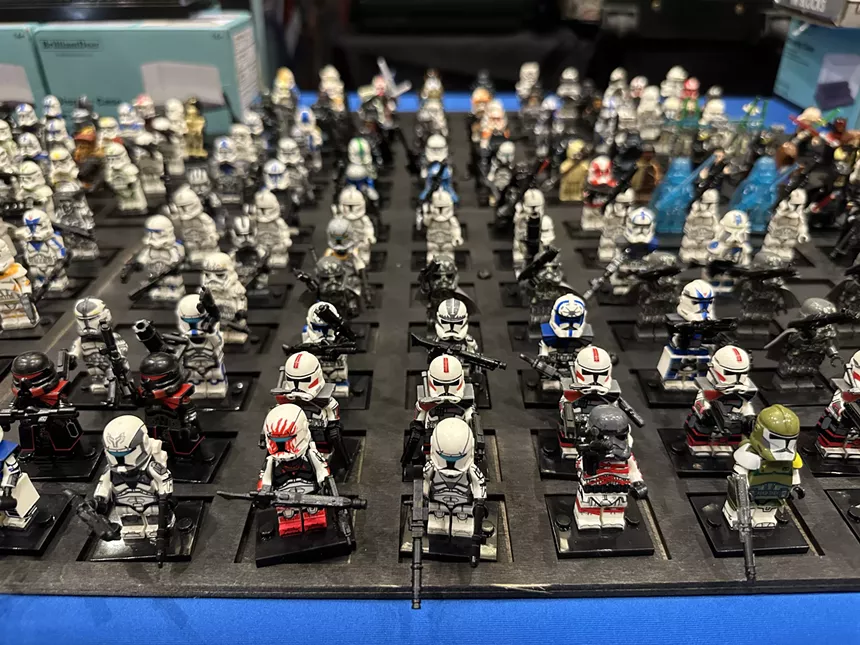 An army of legos