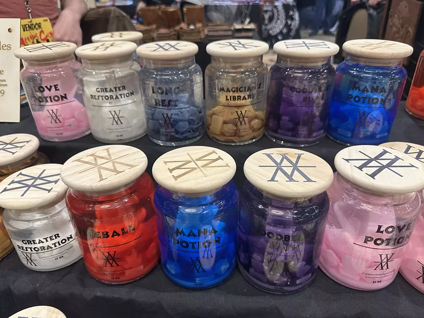 Jars of candles