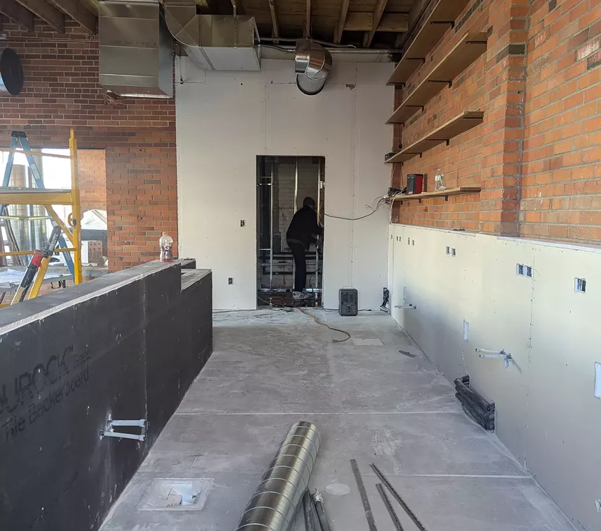 space under construction