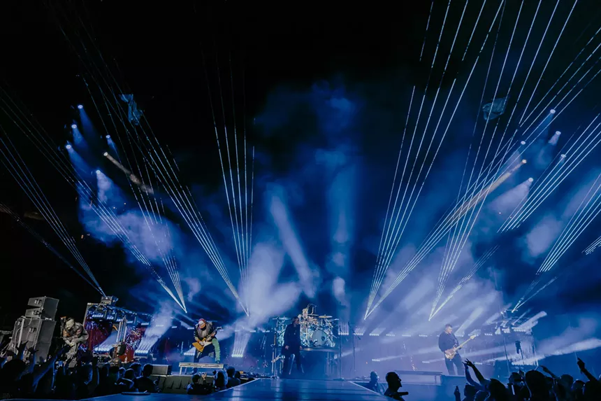 Disturbed show at Ball Arena in Denver