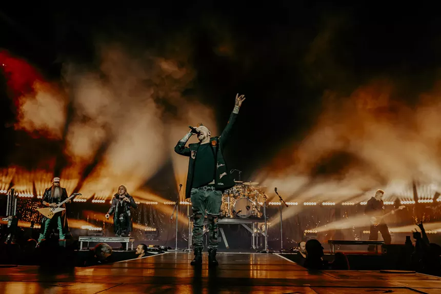 Disturbed show at Ball Arena in Denver