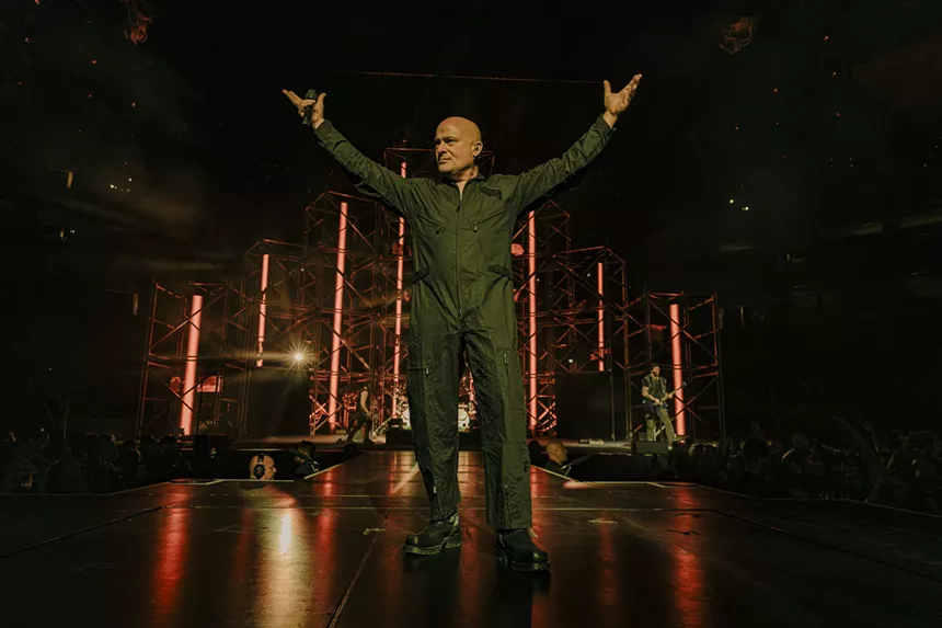 Disturbed show at Ball Arena in Denver