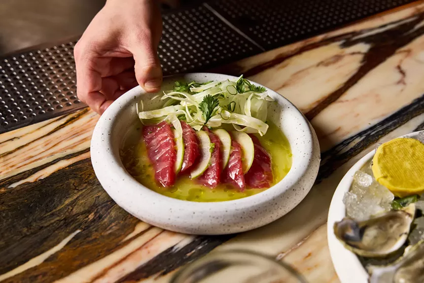 tuna aguachile