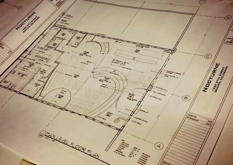 Building plans.