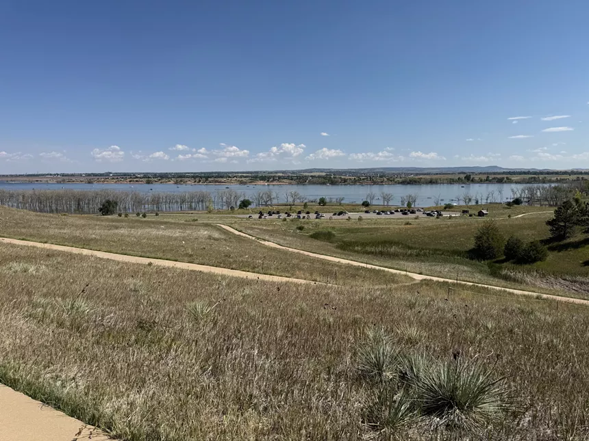 Chatfield Reservoir.
