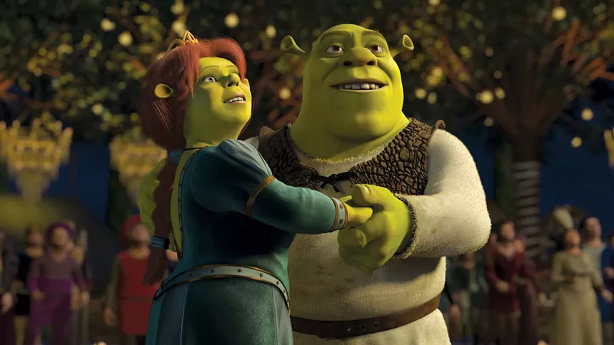 shrek and fiona