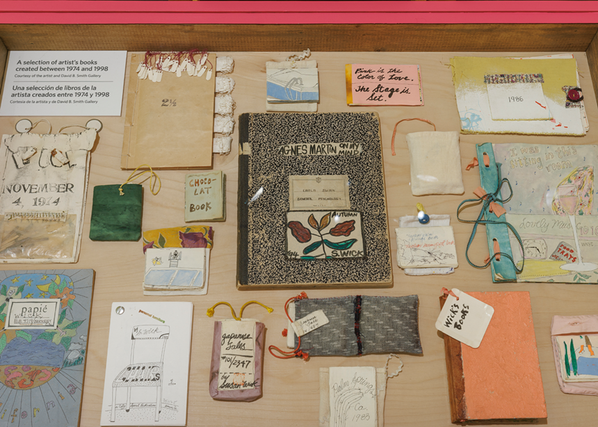 a desk of books