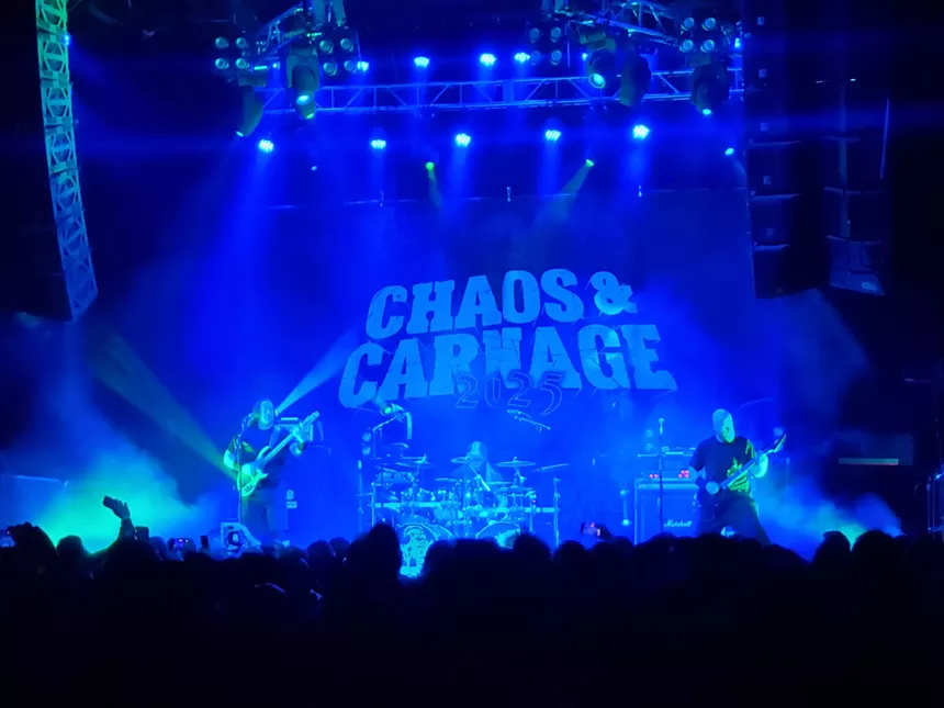metal band dying fetus performs in denver