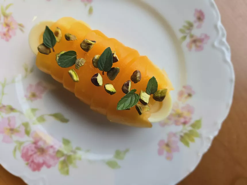 a melon dessert