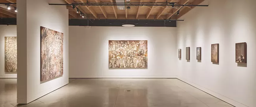 A gallery wall