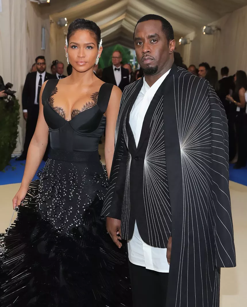 Cassie and Diddy at the 2017 MET Gala.