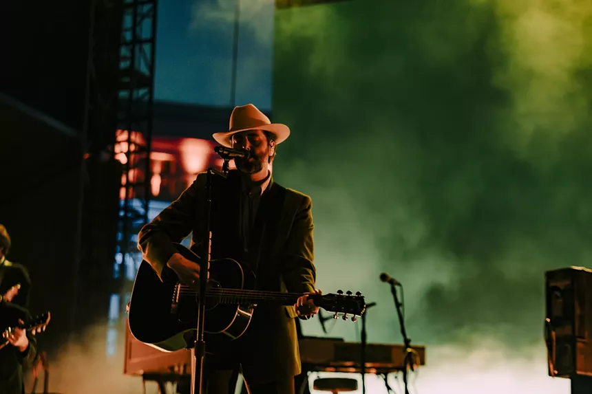 Lord Huron recently performed two nights at Red Rocks to celebrate his album Strange Trails 10th anniversary tour.