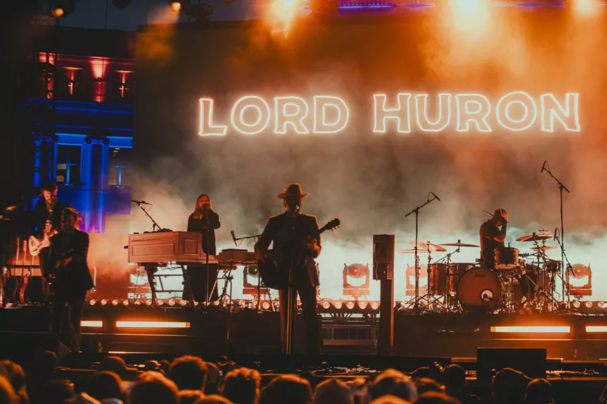 Lord Huron closed out the final night at the Outside Festival on Sunday.