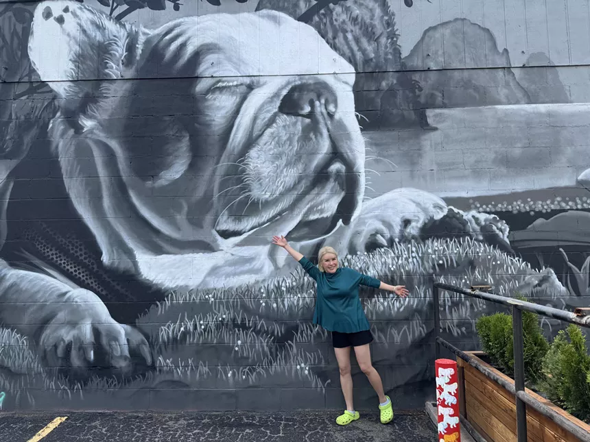 Lucky Noodles mural
