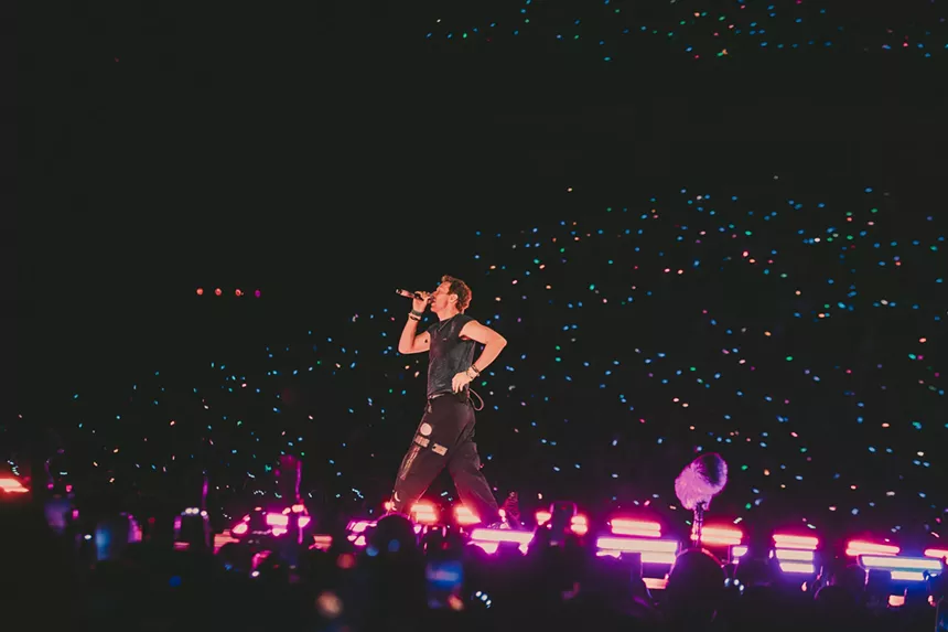 Coldplay headlined the Empower Field at Mile High in Denver, Colorado, on Tuesday, June 10, 2025.
