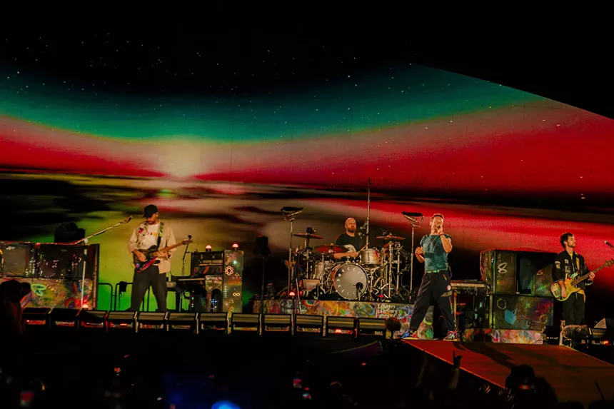 Coldplay headlined the Empower Field at Mile High in Denver, Colorado, on Tuesday, June 10, 2025.