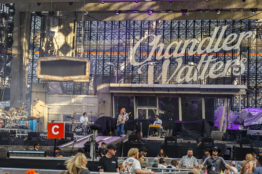 Chandler Walters opened for Wyatt Flores for Post Malone's Big Ass Stadium Tour.