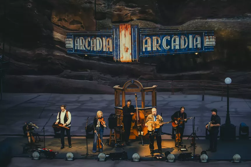 Alison Krauss & Union Station performed to a sold-out crowd at Red Rocks.