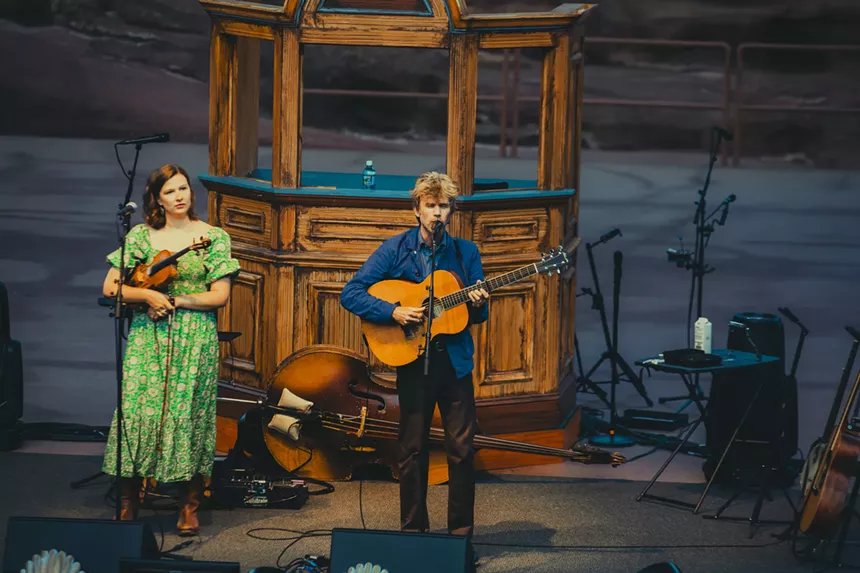 Willie Watson opened for Alison Krauss & Union Station at Red Rocks on Wednesday, June 18, 2025.